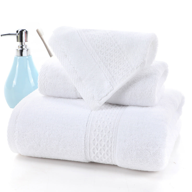 Cotton Three Piece Towel Set