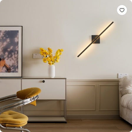 2 Pack Modern LED Wall Sconce, Minimalist Indoor Wall Light Fixtures.