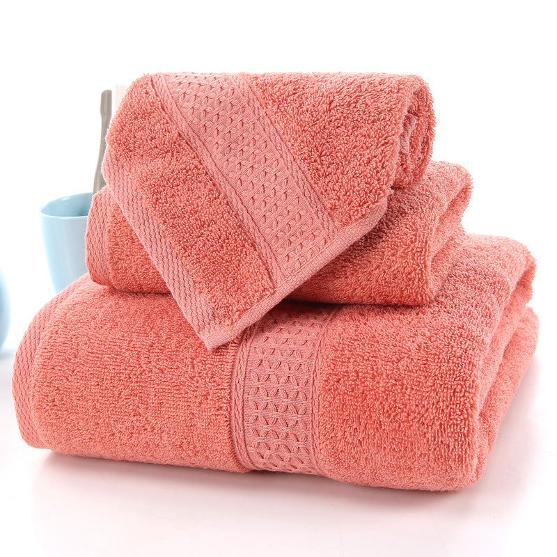 Cotton Three Piece Towel Set