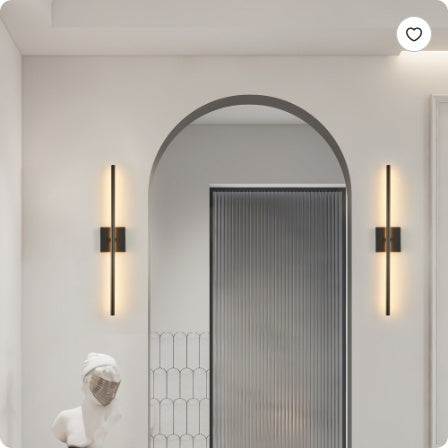 2 Pack Modern LED Wall Sconce, Minimalist Indoor Wall Light Fixtures.