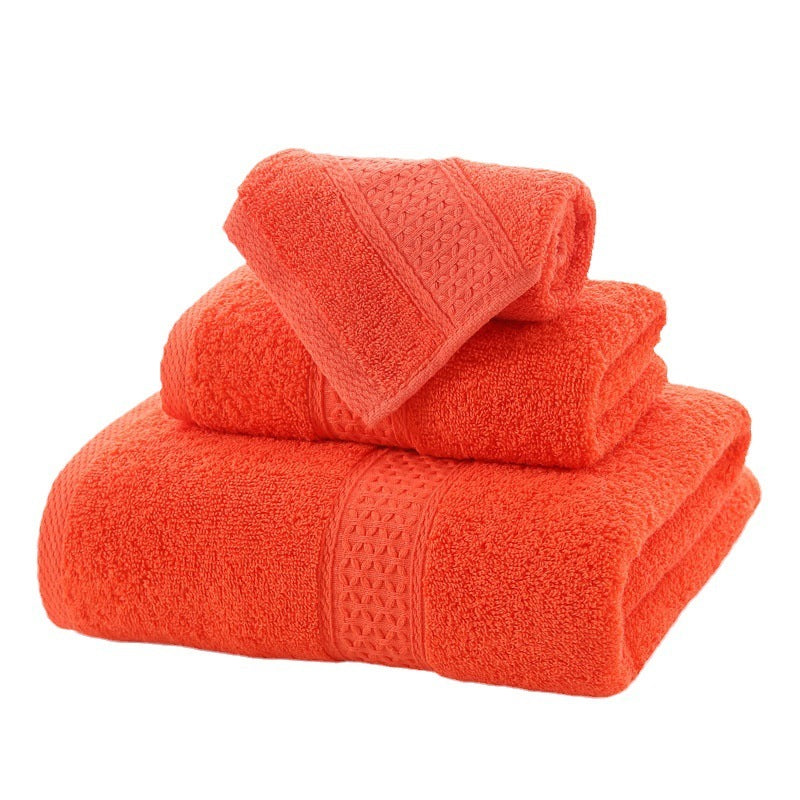 Cotton Three Piece Towel Set