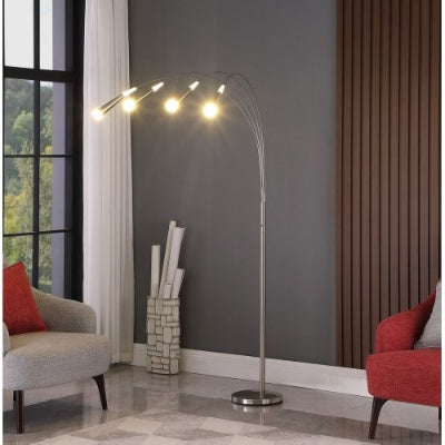 4 Arm Aluminum Led  Floor Lamp