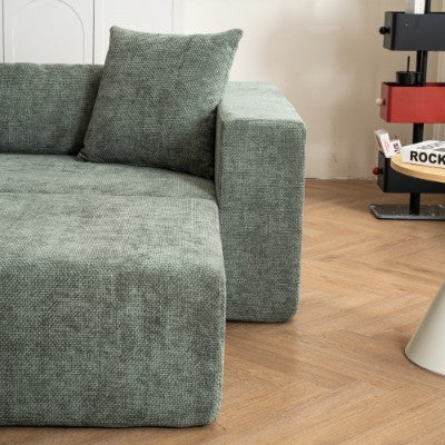 Modular Cross section With L-shaped Lounge Chair / Cloud Sofa